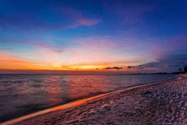 Beach at sunset — Stock Photo, Image