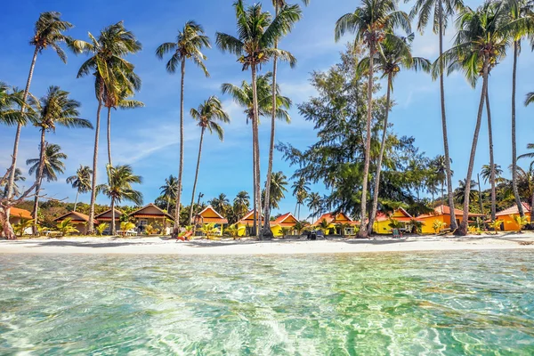 Playa tropical exótica. — Foto de Stock