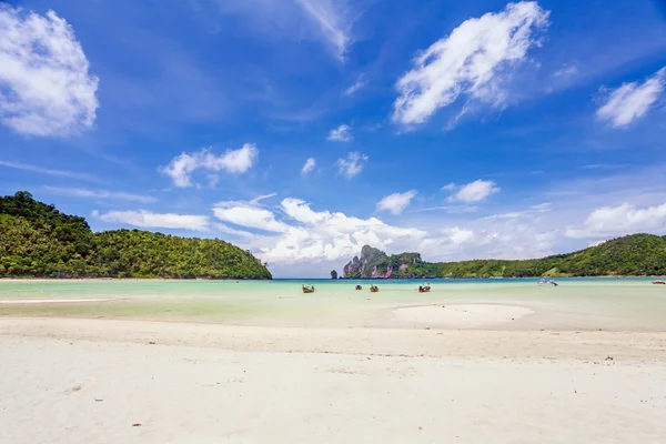 Spiaggia tropicale esotica. — Foto Stock