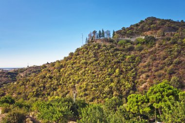 Manzaralı dağ manzarası