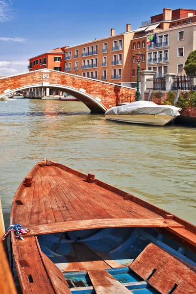 Лодки Венеции — стоковое фото