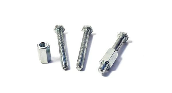 Bolt Screw and Nut — Stock Photo, Image