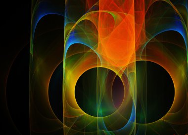 soyut fraktal arkaplan