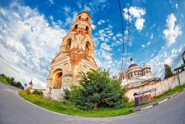 Древнерусская церковь — стоковое фото