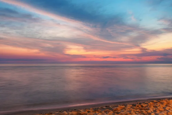 Sea at sunset — Stock Photo, Image