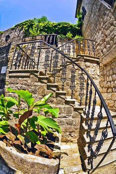 Treppe in der Altstadt — Stockfoto