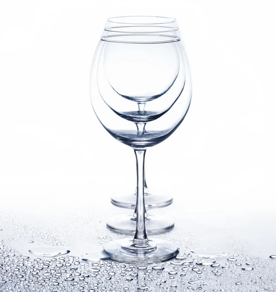 Gläser für Wein — Stockfoto