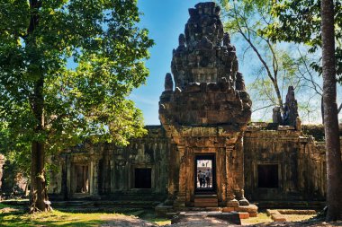 Antik khmer Budist tapınağı angkor wat kompleksi içinde