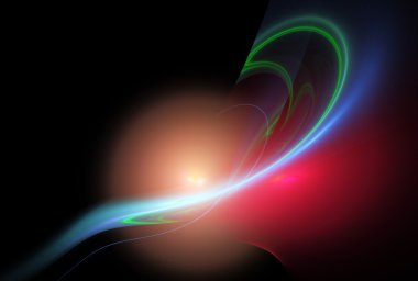 soyut fraktal arkaplan