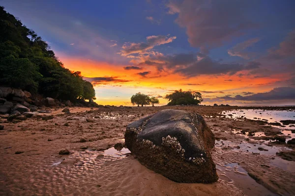 Pôr do sol ebb — Fotografia de Stock