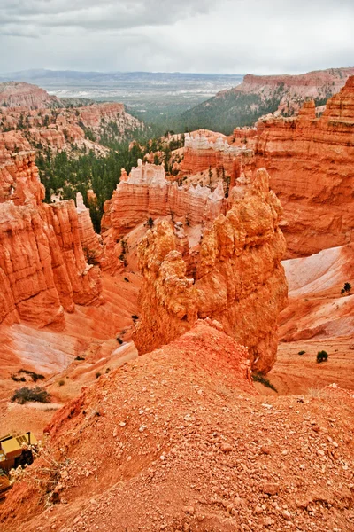 Nézd szempontból bryce Canyon — Stock Fotó