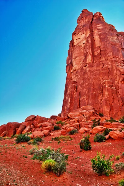 Noche en el Parque Nacional Arches — Foto de Stock