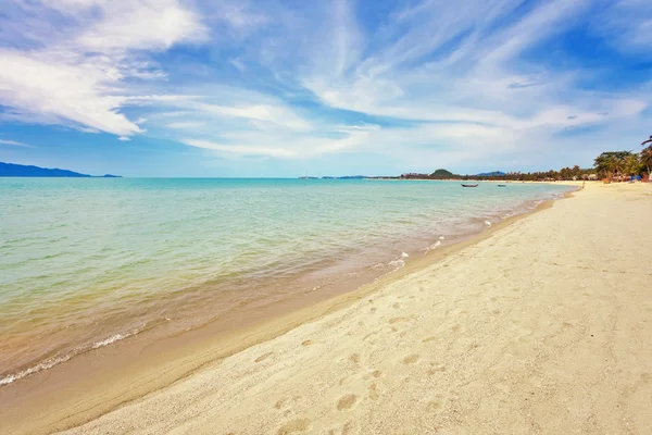 Exotisk tropisk strand. — Stockfoto