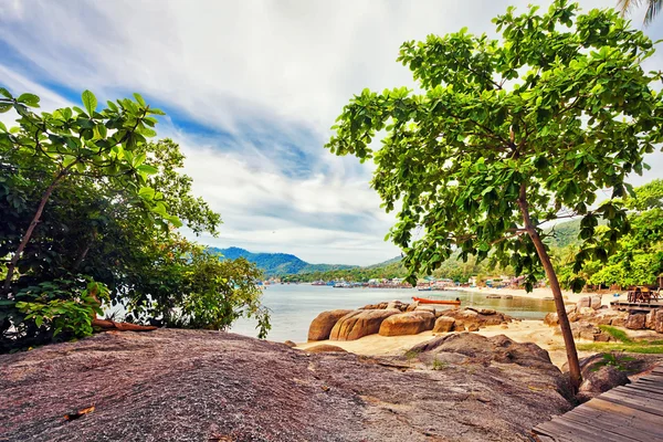 Exotisch tropisch strand. — Stockfoto