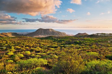 Deniz günbatımı manzara