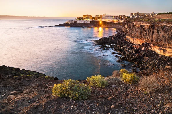 Havet solnedgång landskap — Stockfoto