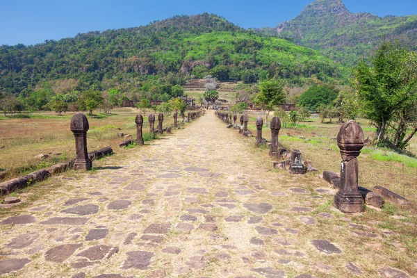 Δρόμος προς Wat Phu — Φωτογραφία Αρχείου