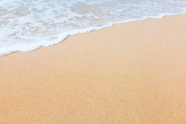 Kum ve dalga arkaplanı — Stok fotoğraf