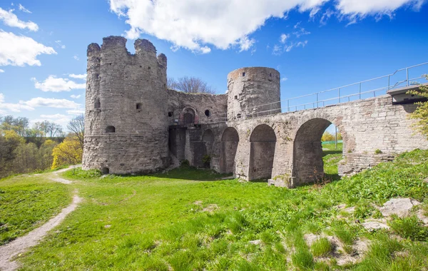 Medieval Russian Koporye fortress — Stock Photo, Image