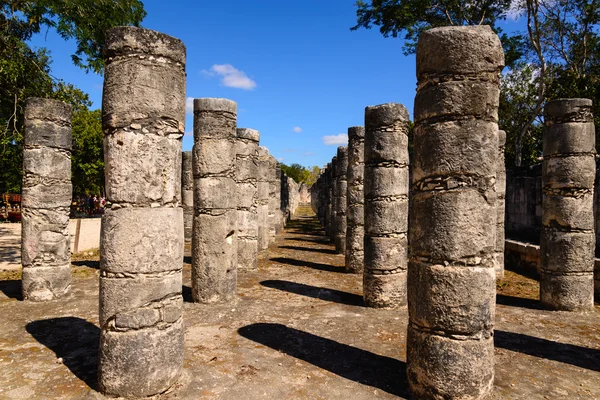 México mil colunas templo — Fotografia de Stock