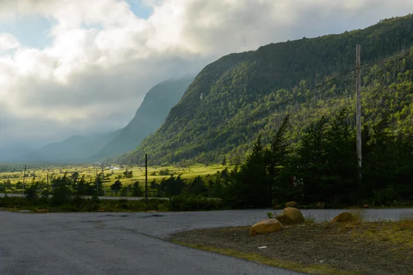 Estrada em Gros Morne National Park — Fotografia de Stock