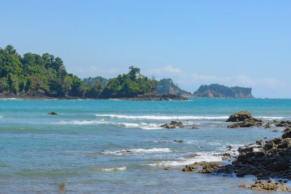 Costa Dell Oceano Costa Rica — Foto Stock