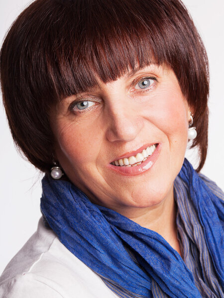 Smiling mature woman