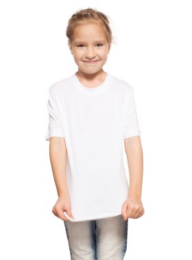 çocuk beyaz t-shirt