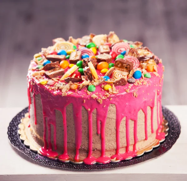 Big Pink cake — Stock Photo, Image