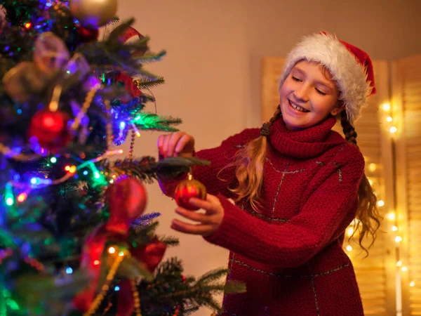 Árbol de Navidad decoración infantil — Foto de Stock