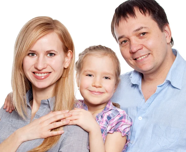 Glückliche Familie — Stockfoto