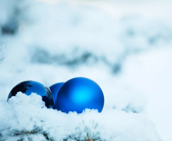 Jul vinter bakgrund — Stockfoto