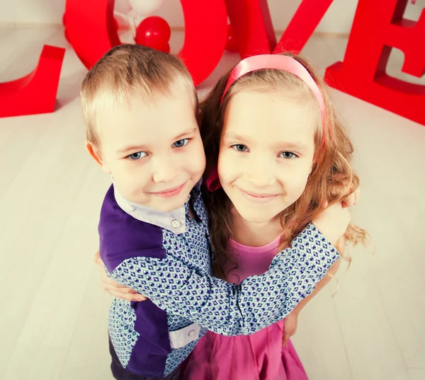 Kinderen liefde — Stockfoto