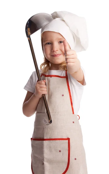 Little cook — Stockfoto