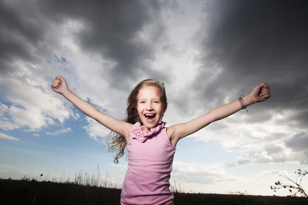 Niño feliz. — Foto de Stock