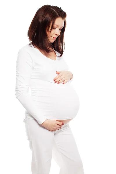 Pregnant woman Stock Image