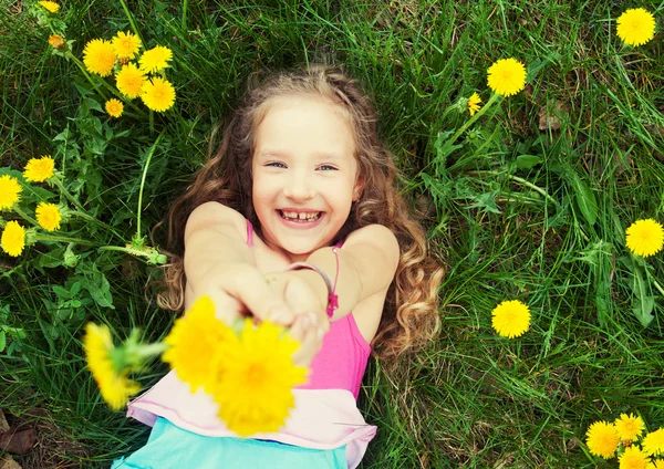 Child at summer — Stock Photo, Image