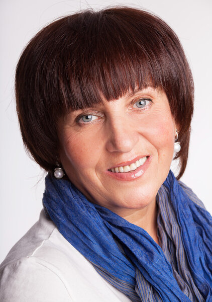 Smiling mature woman