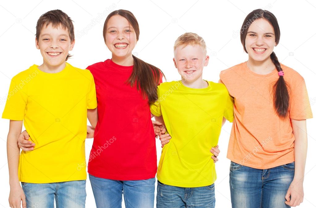 Group children