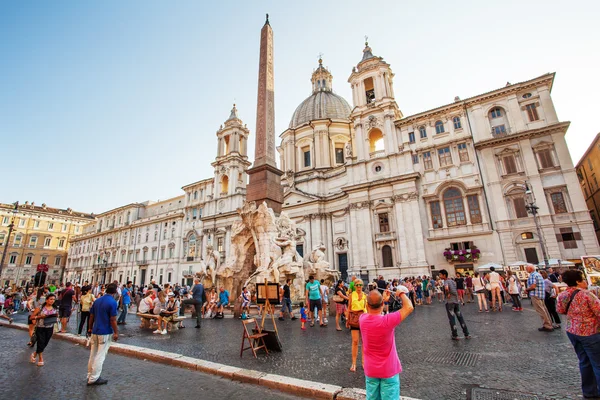 Piazza Navona — Stock fotografie