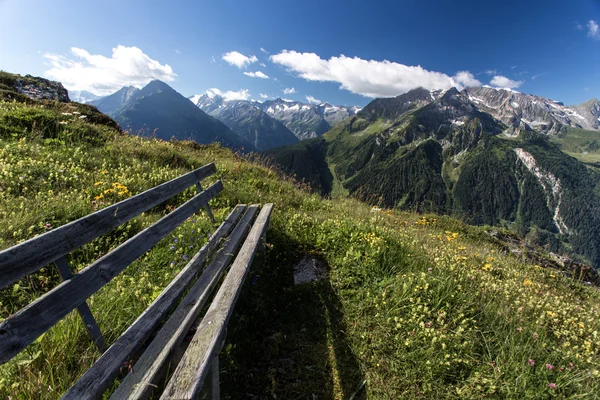 Uitzicht vanaf Penken berg — Stockfoto