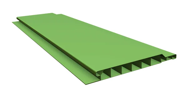 Lime plastic panel — Stock Photo, Image