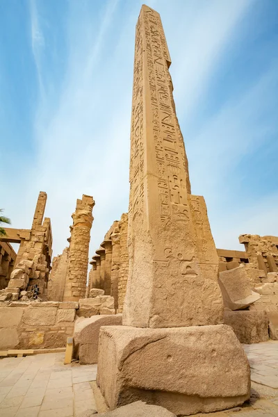 卡纳克神庙。卢克索埃及 — 图库照片