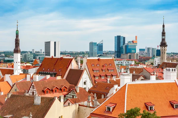 Panoráma města Tallinn. Estonsko — Stock fotografie