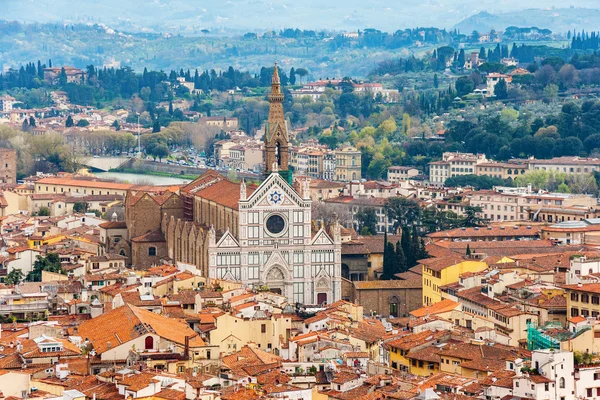 A paisagem urbana de Florença. Toscana, Itália — Fotografia de Stock