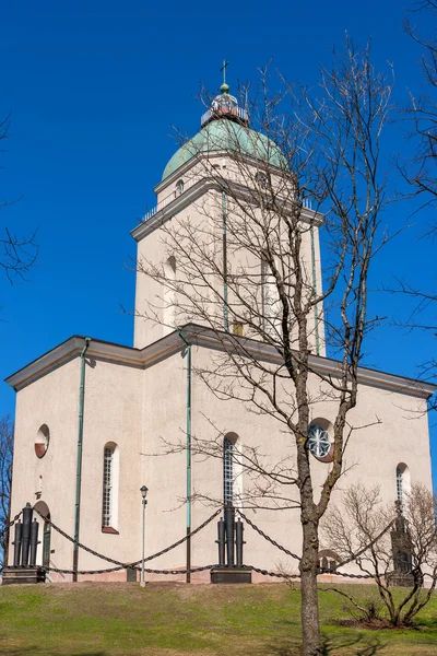 スオメンリンナの要塞教会。ヘルシンキ、フィンランド — ストック写真