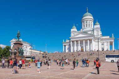 Senato Meydanı. Helsinki, Finlandiya