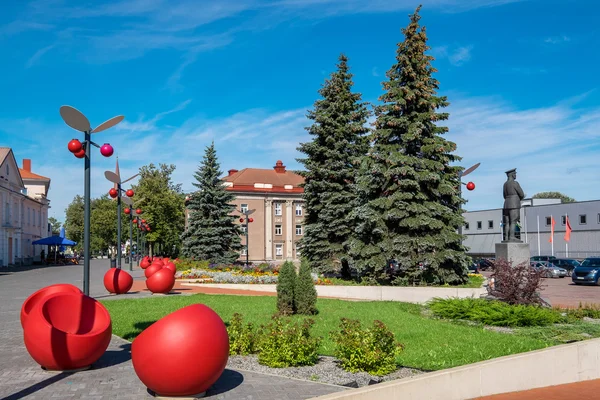 Johvi stad. Estland — Stockfoto