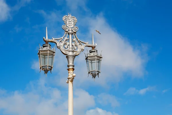 Old street lamp. Brighton, England — Stock Photo, Image