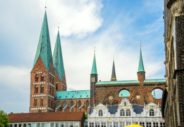 Aziz Meryem Kilisesi. Lubeck, Almanya
